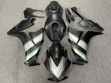 Best 2012-2016 Honda CBR1000RR Motorcycle Fairings - Silver Green Matte Black UK