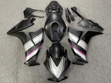 Best 2012-2016 Honda CBR1000RR Motorcycle Fairings - Silver Pink Matte Black UK