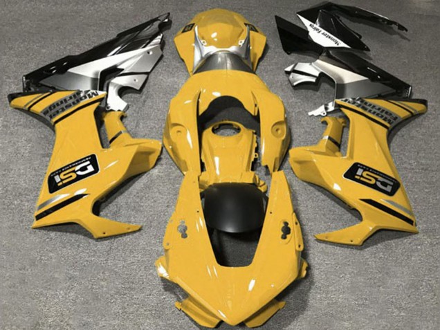 2017-2023 Honda CBR1000RR Motorcycle Fairings - Mustard Yellow White Silver Glossy Black DSI UK