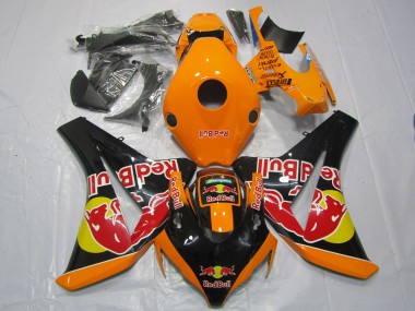 Best 2008-2011 Honda CBR1000RR Motorcycle Fairings - Orange Yellow Glossy Black Red Bull UK