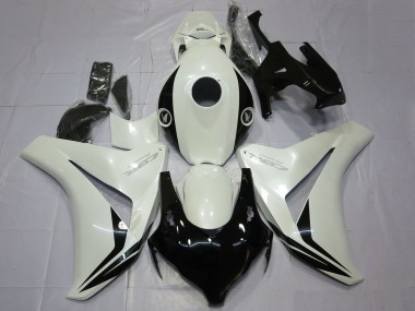 Best 2008-2011 Honda CBR1000RR Motorcycle Fairings - Pearl White Glossy Black UK