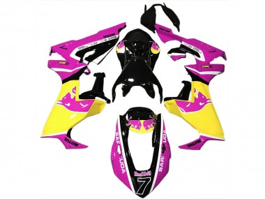 Best 2017-2023 Honda CBR1000RR Motorcycle Fairings - Pink Yellow Glossy Black Red Bull UK