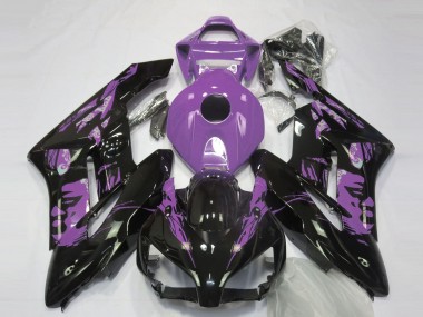Best 2004-2005 Honda CBR1000RR Motorcycle Fairings - Light Purple Glossy Black Le Mis UK