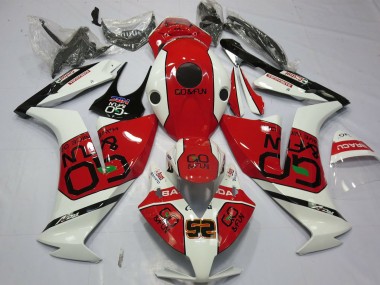 Best 2012-2016 Honda CBR1000RR Motorcycle Fairings - White Red Go&Fun UK