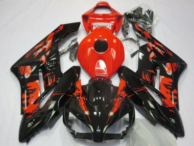 Best 2004-2005 Honda CBR1000RR Motorcycle Fairings - Red Glossy Black Le Mis UK