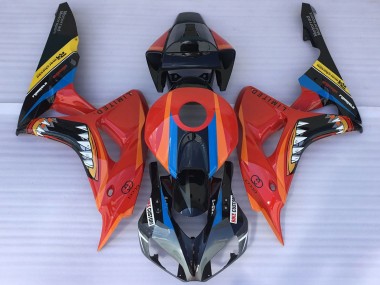 Best 2006-2007 Honda CBR1000RR Motorcycle Fairings - Red Blue Yellow Glossy Black Shark UK