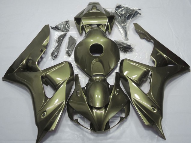 2006-2007 Honda CBR1000RR Motorcycle Fairings - Olive Green UK