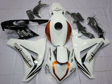 Best 2008-2011 Honda CBR1000RR Motorcycle Fairings - White Red Glossy Black Sport Evolution UK