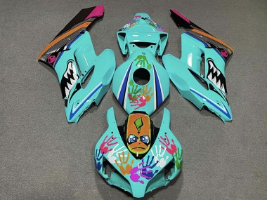 Best 2004-2005 Honda CBR1000RR Motorcycle Fairings - Teal Blue Orange Pink Black Shark UK