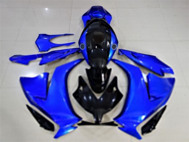 Best 2012-2016 Honda CBR1000RR Motorcycle Fairings - Blue Glossy Black UK