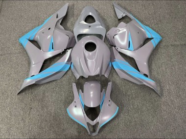 Best 2009-2012 Honda CBR600RR Motorcycle Fairings - Nardo Grey Light Blue UK