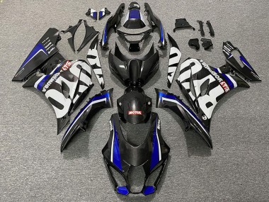 Best 2017-2024 Suzuki GSXR 1000 Motorcycle Fairings - Carbon Fiber Style Blue UK