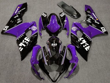 Best 2005-2006 Suzuki GSXR 1000 Motorcycle Fairings - Purple Glossy Black White UK