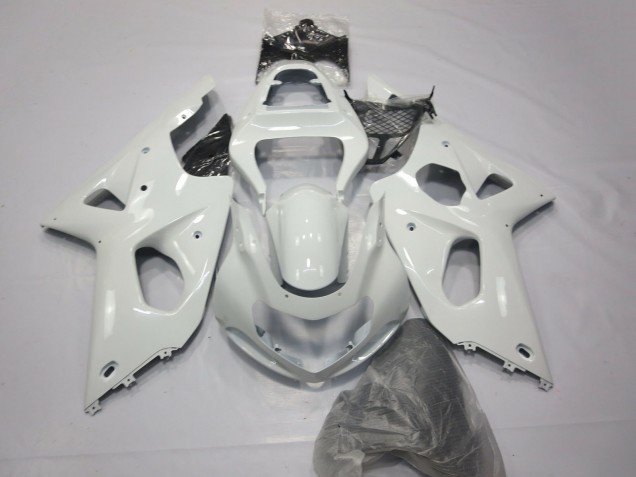 2000-2002 Suzuki GSXR 1000 Motorcycle Fairings - Glossy White UK