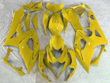 Best 2005-2006 Suzuki GSXR 1000 Motorcycle Fairings - Glossy Yellow UK