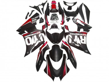 Best 2017-2024 Suzuki GSXR 1000 Abs Motorcycle Fairings - Matte Black Red UK