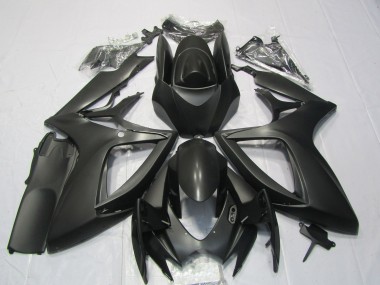 Best 2006-2007 Suzuki GSXR 600 / GSXR 750 Motorcycle Fairings - Matte Black UK
