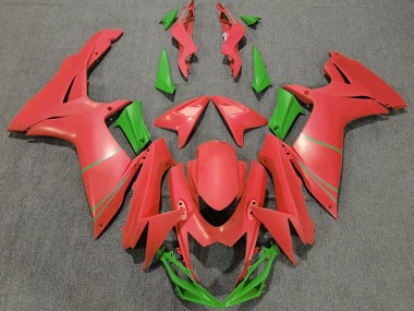 Best 2011-2024 Suzuki GSXR 600 / GSXR 750 Motorcycle Fairings - Grapefruit Red Green UK