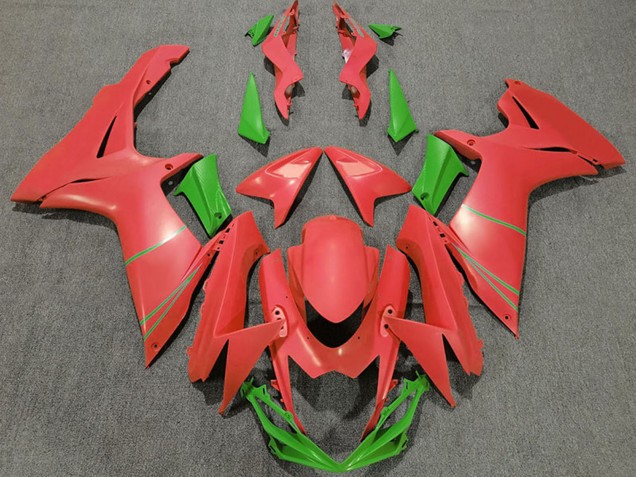 2011-2024 Suzuki GSXR 600 / GSXR 750 Motorcycle Fairings - Grapefruit Red Green UK