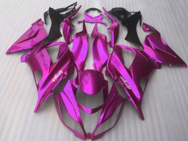 Best 2016-2020 Kawasaki ZX10R Motorcycle Fairings - Glossy Candy Pink UK