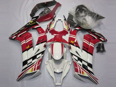 Best 2011-2015 Kawasaki ZX10R Motorcycle Fairings - Red Black White Yellow UK