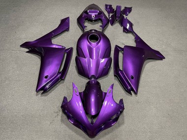 Best 2007-2008 Yamaha R1 Motorcycle Fairings - Purple UK