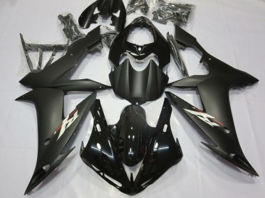 Best 2004-2006 Yamaha R1 Motorcycle Fairing - Glossy Black Matte Black UK