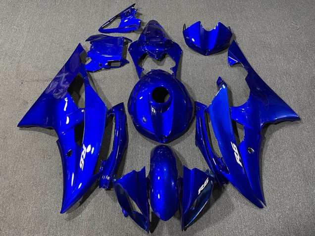 2008-2016 Yamaha R6 Motorcycle Fairings - Blue UK