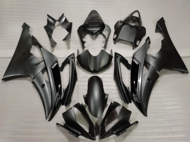 Best 2008-2016 Yamaha R6 Bike Fairings - Glossy Black Matte Black UK