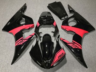Best 2003-2004 Yamaha R6 Motorcycle Fairings - Glossy Black Pink UK