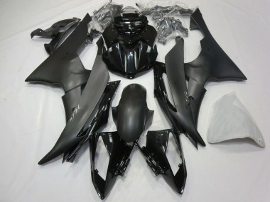 Best 2008-2016 Yamaha R6 Motorcycle Fairing - Glossy Black Matte Black UK