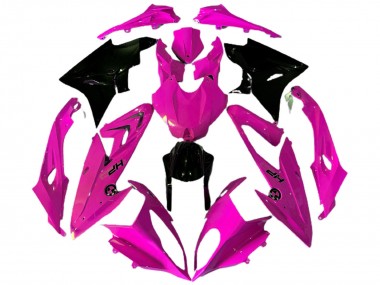 Best 2009-2014 BMW S1000RR Motorcycle Fairings - Pink Glossy Black HP UK