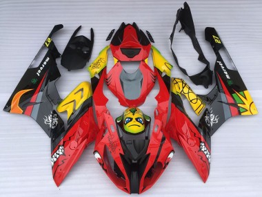 Best 2015-2016 BMW S1000RR Motorcycle Fairings - Yellow Red Black Shark UK