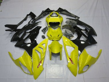 Best 2009-2014 BMW S1000RR Motorcycle Fairings - Yellow Glossy Black UK