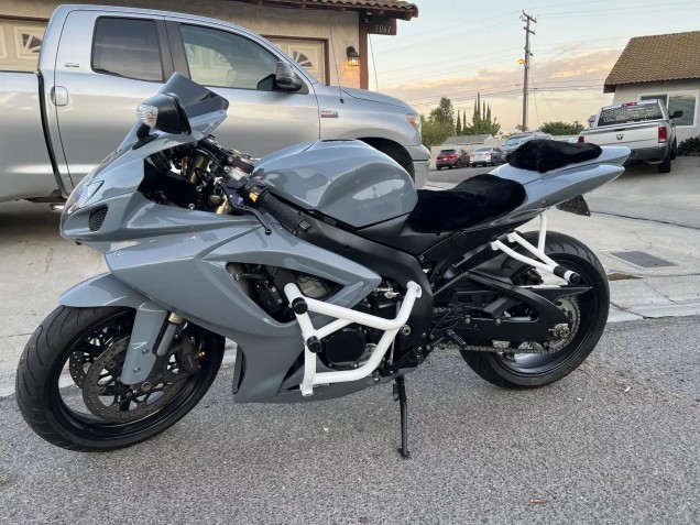 2006-2007 Suzuki GSXR 600 / GSXR 750 Motorcycle Fairing Kits - Nardo Grey UK