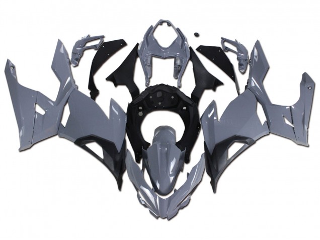 2018-2024 Kawasaki Ninja 400 Motorcycle Fairings - Nardo Grey UK