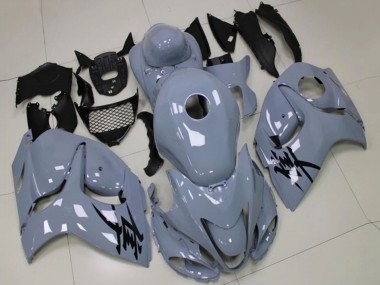 Best 2008-2020 Nardo Grey Black Decal Suzuki GSXR 1300 Hayabusa Motorcycle Fairings UK