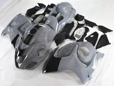 Best 2008-2020 Nardo Grey Black Suzuki GSXR 1300 Hayabusa Motorcycle Fairings UK