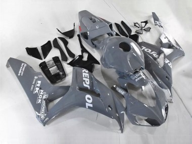 Best 2006-2007 Honda CBR1000RR Motorcycle Fairings - Nardo Grey White Repsol UK