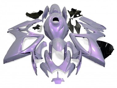 Best 2006-2007 Suzuki GSXR 600 / GSXR 750 Motorcycle Fairings - Chameleon Grey Dazz Pearl Purple UK