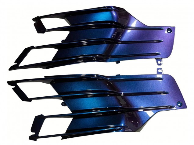 2012-2024 Kawasaki ZX14R ZZR1400 Motorcycle Fairings - Chameleon Blue Purple UK