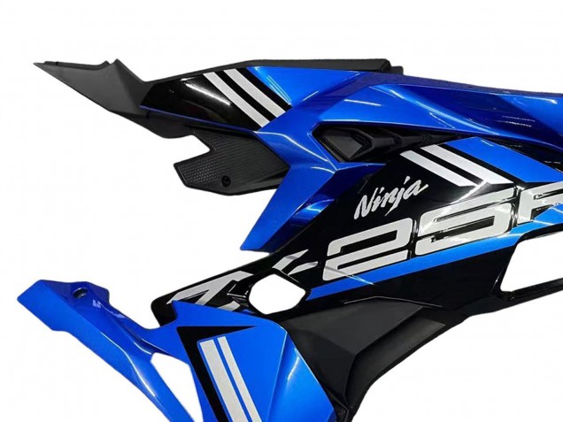 2019-2025 Kawasaki ZX25R ZX-25R Motorcycle Fairings - Blue White Matte Black UK