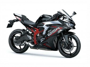 Best 2019-2025 Kawasaki ZX25R ZX-25R Motorcycle Fairings - Silver Red Black UK