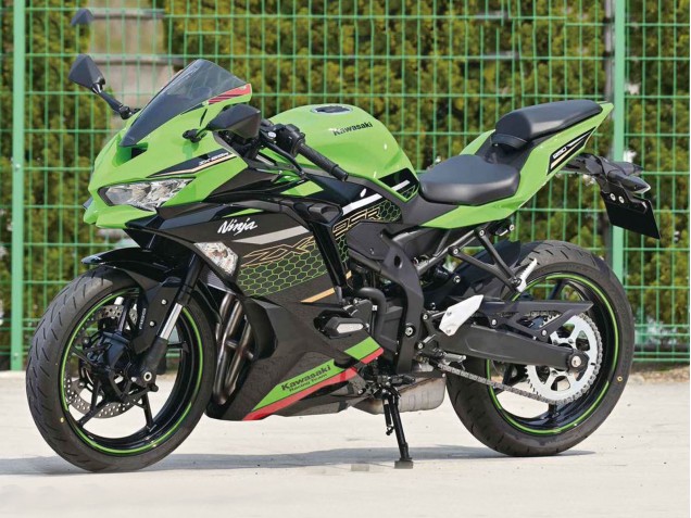 2019-2025 Kawasaki ZX25R ZX-25R Motorcycle Fairings - Green Black Red Honeycomb UK