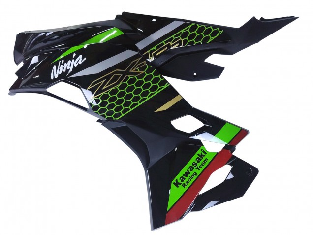 2019-2025 Kawasaki ZX25R ZX-25R Motorcycle Fairings - Green Black Red Honeycomb UK