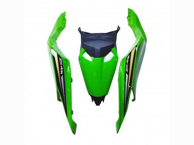 2019-2025 Kawasaki ZX25R ZX-25R Motorcycle Fairings - Green Black Red Honeycomb UK