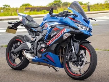 Best 2019-2025 Kawasaki ZX25R ZX-25R Motorcycle Fairings - Blue Red Grey UK