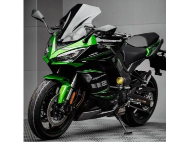 Best 2020-2025 Kawasaki Z1000SX Motorcycle Fairing - Black Green Ninja UK