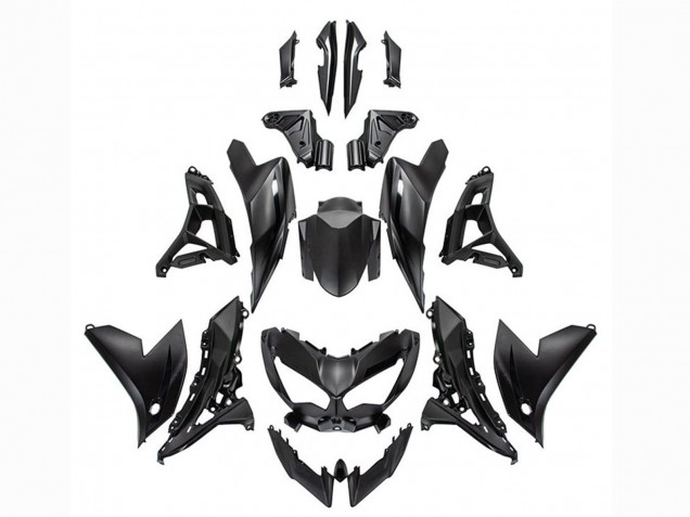 2022-2025 Kawasaki Versys 650 Motorcycle Fairings - Matte Black UK