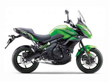 Best 2015-2021 Kawasaki Versys 650 Motorcycle Fairings - Green Black UK